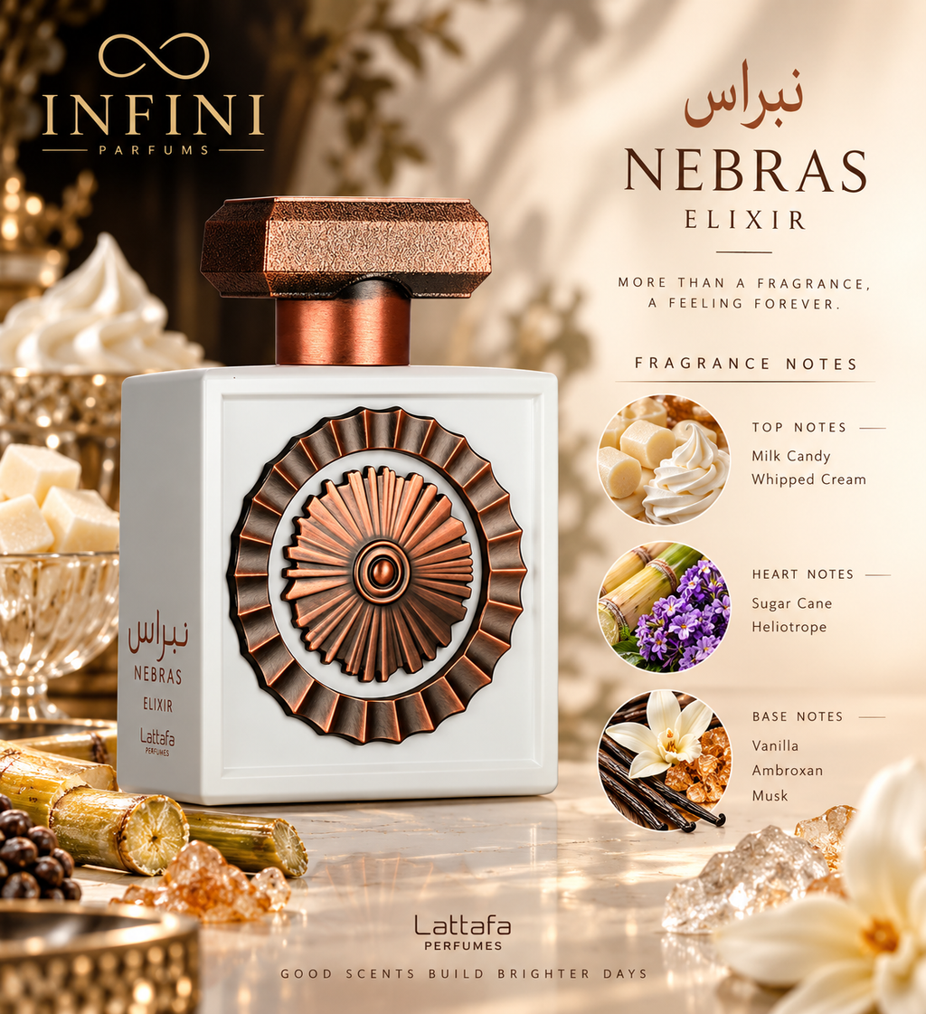 Nebras Elixir – Lattafa Eau de Parfum | 100 ML