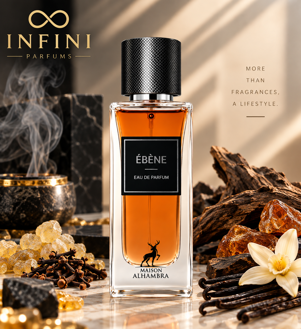 Ébène – Maison Alhambra Eau de Parfum | 100 ML